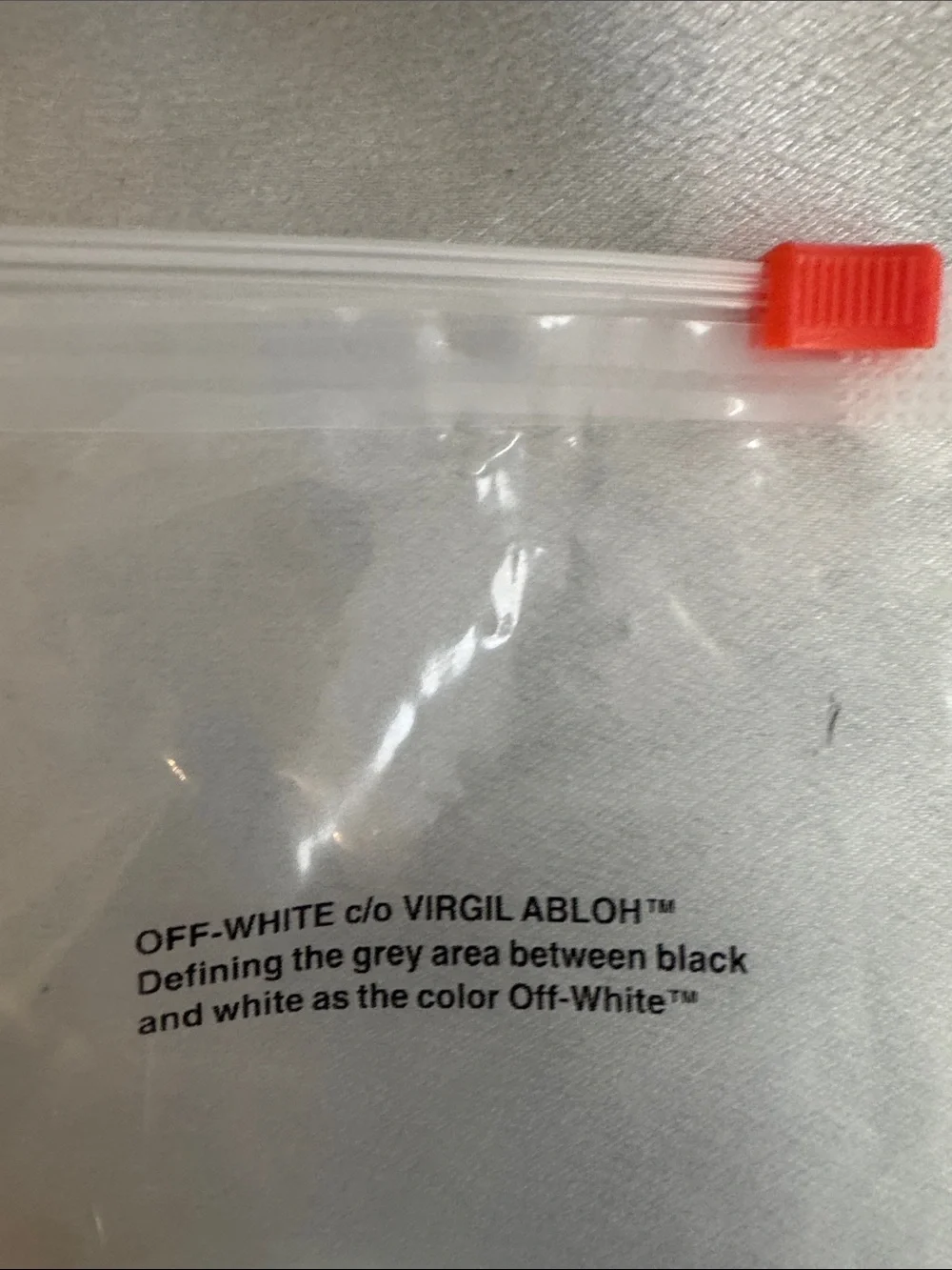 New! Off-White-Yellow Industrial Key Strap Necklace with Off-White Tag